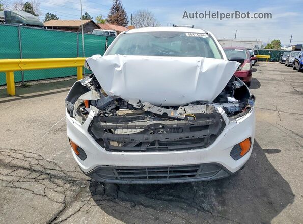1FMCU0F73JUD38018 2018 FORD ESCAPE White Vista frontal