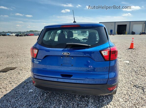 1FMCU0F73KUA31451 2019 FORD ESCAPE Blue Rear view