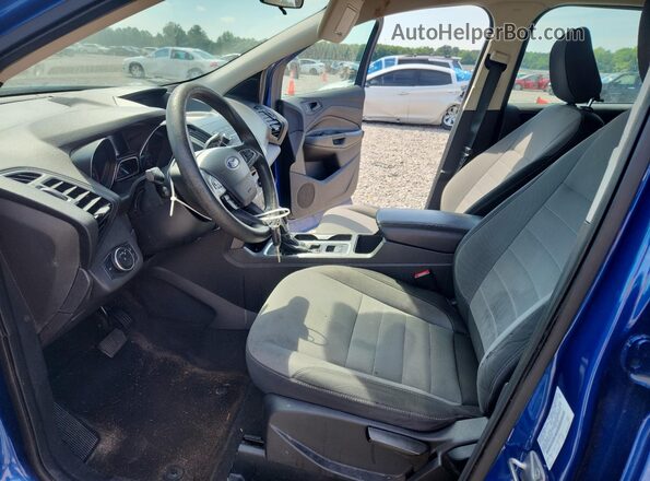 1FMCU0F73KUA31451 2019 FORD ESCAPE Blue Front interior view