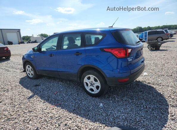 1FMCU0F73KUA31451 2019 FORD ESCAPE Blue Rear left