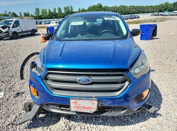 1FMCU0F73KUA31451 2019 FORD ESCAPE Blue Front view