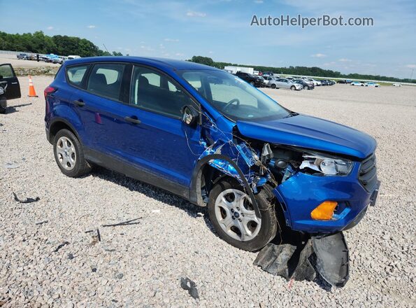 1FMCU0F73KUA31451 2019 FORD ESCAPE Blue Front right