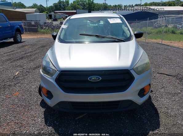 1FMCU0F73KUB32117 2019 FORD ESCAPE Silver Вид щитка приладів
