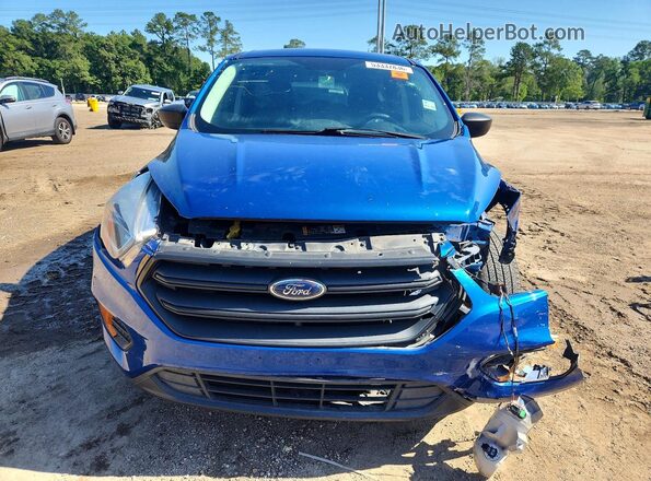 1FMCU0F73KUC55173 2019 FORD ESCAPE Blue Widok z przodu