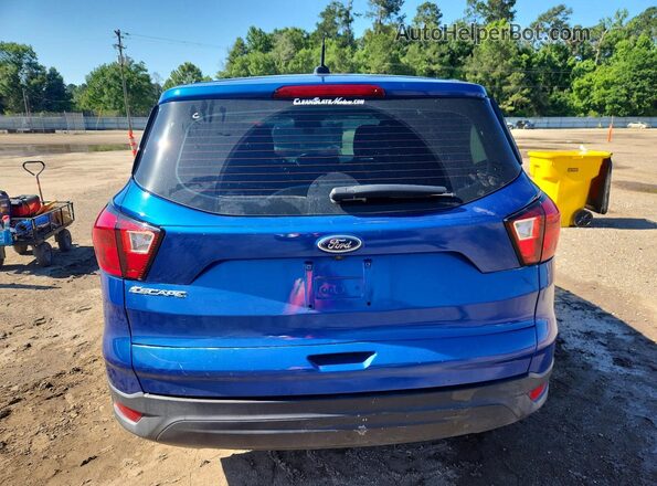 1FMCU0F73KUC55173 2019 FORD ESCAPE Blue Widok z tyłu