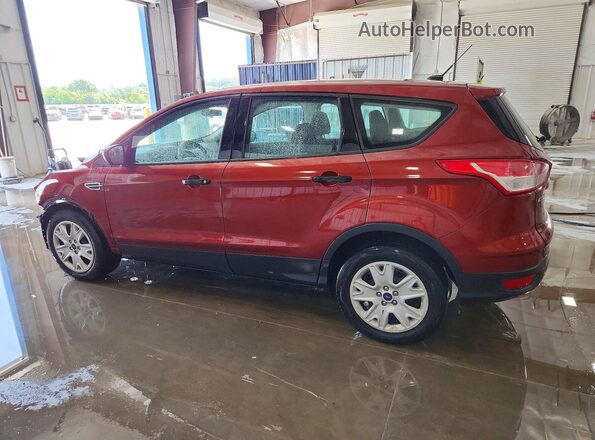 1FMCU0F74GUB59074 2016 FORD ESCAPE Maroon Trasero izquierdo