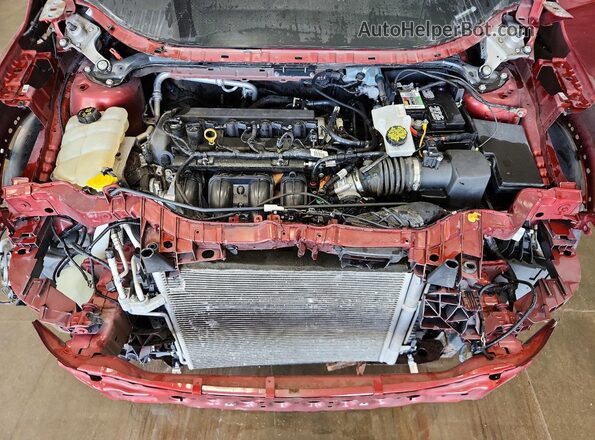1FMCU0F74GUB59074 2016 FORD ESCAPE Maroon Vista interior trasera