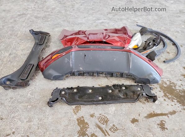 1FMCU0F74GUB59074 2016 FORD ESCAPE Maroon Vista del compartimento del motor