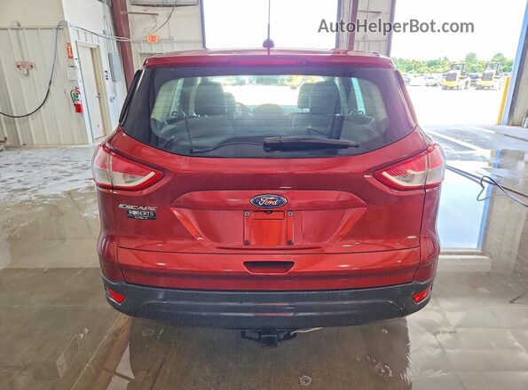 1FMCU0F74GUB59074 2016 FORD ESCAPE Maroon Vista trasera
