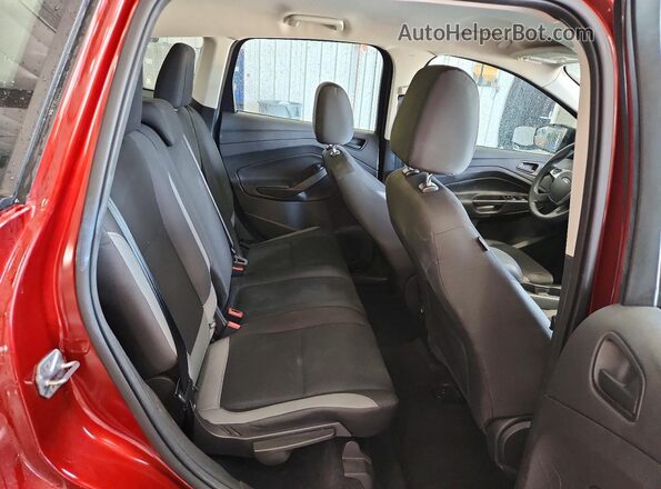 1FMCU0F74GUB59074 2016 FORD ESCAPE Maroon Vista de los asientos traseros