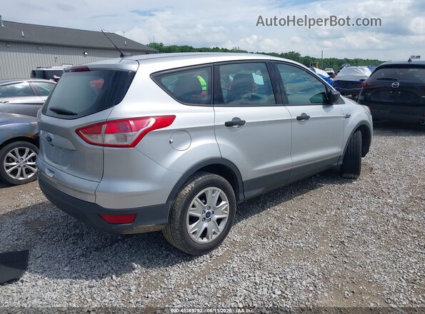 1FMCU0F74GUC76721 2016 FORD ESCAPE Silver Задня права чверть