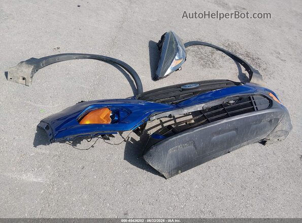 1FMCU0F74JUC05851 2018 FORD ESCAPE Blue ხელსაწყოთა პანელის ხედი