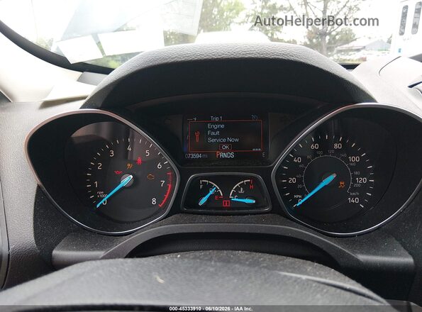 1FMCU0F74KUB84212 2019 FORD ESCAPE Blue Rear seats view