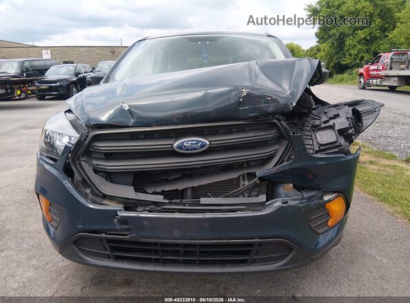 1FMCU0F74KUB84212 2019 FORD ESCAPE Blue Instrument cluster view