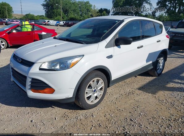 1FMCU0F75GUB93699 2016 FORD ESCAPE Белый Передняя левая четверть