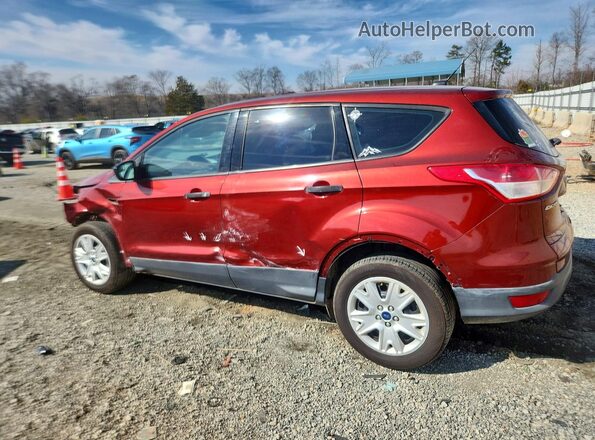 1FMCU0F75GUC88862 2016 FORD ESCAPE Red Tył lewy