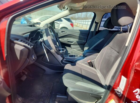 1FMCU0F75GUC88862 2016 FORD ESCAPE Red Widok wnętrza z przodu