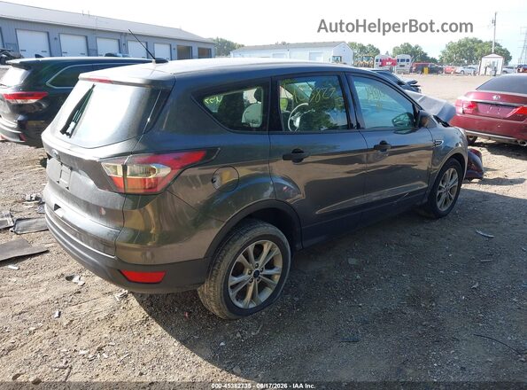 1FMCU0F75HUA48115 2017 FORD ESCAPE Gray Trasero derecho
