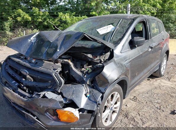 1FMCU0F75HUA48115 2017 FORD ESCAPE Gray Vista frontal