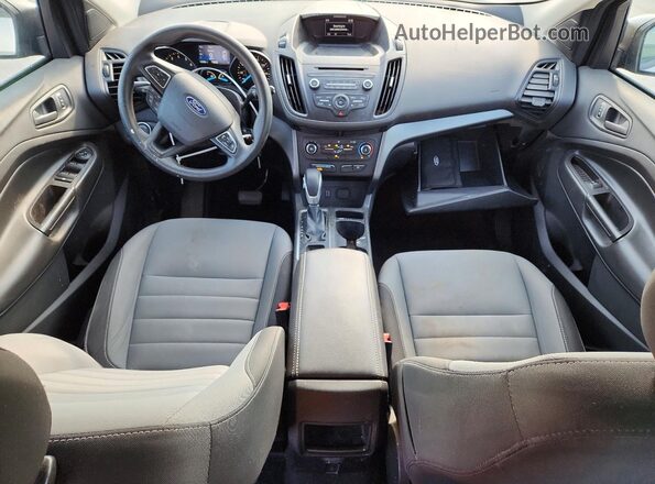 1FMCU0F75HUC01267 2017 FORD ESCAPE Silver Dashboard view