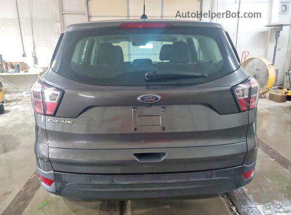 1FMCU0F75HUC26539 2017 FORD ESCAPE Gray Rear view