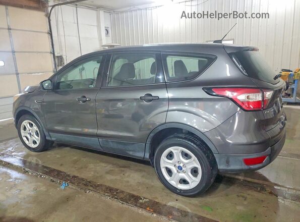 1FMCU0F75HUC26539 2017 FORD ESCAPE Gray Rear left