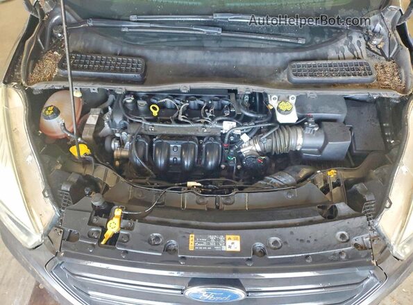 1FMCU0F75HUC26539 2017 FORD ESCAPE Gray Engine compartment view