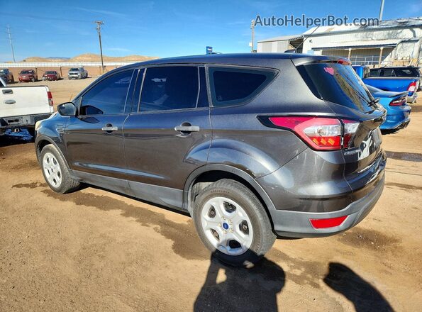 1FMCU0F75HUD11350 2017 FORD ESCAPE Gray Rear left
