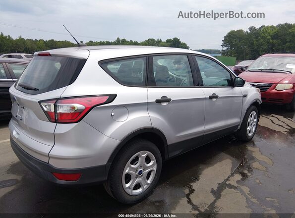 1FMCU0F75JUA06842 2018 FORD ESCAPE Silver Trasero derecho