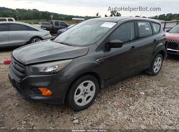 1FMCU0F75JUB58779 2018 FORD ESCAPE Black Передня ліва чверть
