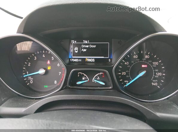 1FMCU0F75JUB58779 2018 FORD ESCAPE Black Вид задніх сидінь