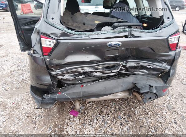 1FMCU0F75JUB58779 2018 FORD ESCAPE Black Вид спереду