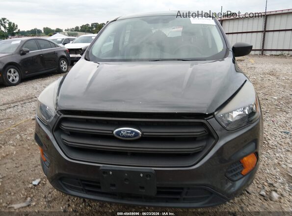 1FMCU0F75JUB58779 2018 FORD ESCAPE Black Вид щитка приладів