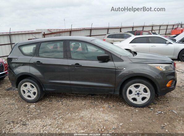 1FMCU0F75JUB58779 2018 FORD ESCAPE Black Вид задньої частини салону