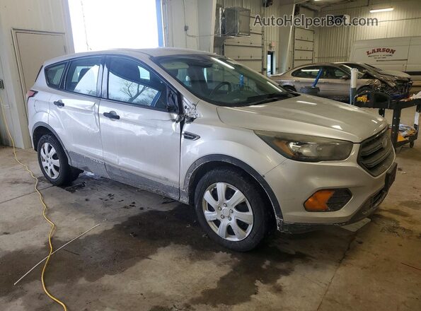 1FMCU0F75JUC08287 2018 FORD ESCAPE Silver Delantero derecho