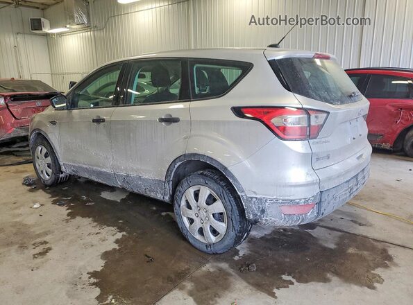 1FMCU0F75JUC08287 2018 FORD ESCAPE Silver Trasero izquierdo