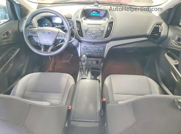 1FMCU0F75JUC08287 2018 FORD ESCAPE Silver Vista del salpicadero