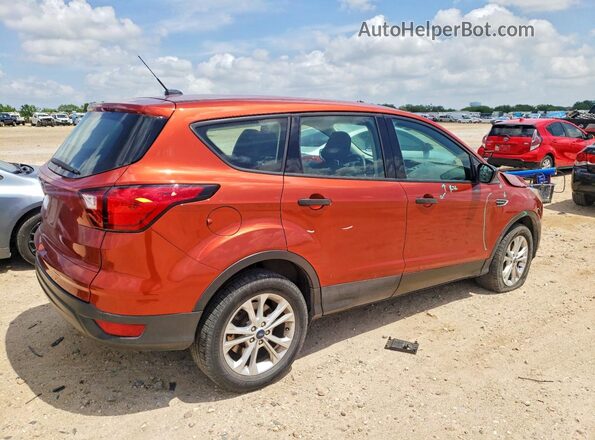 1FMCU0F75KUB26125 2019 FORD ESCAPE Orange Rear right