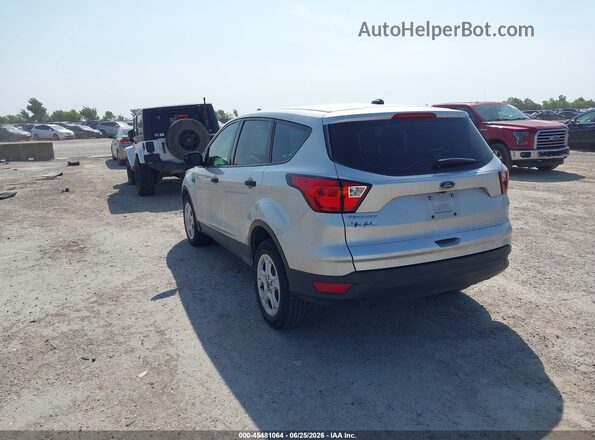 1FMCU0F75KUB77673 2019 FORD ESCAPE Silver Հետևի ձախ