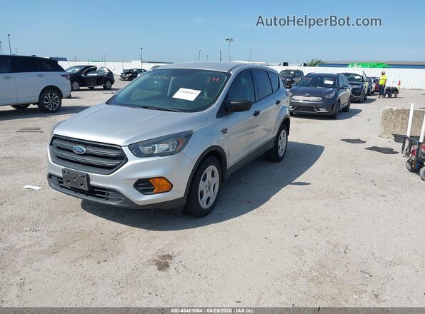 1FMCU0F75KUB77673 2019 FORD ESCAPE Silver Առջևի ձախ երեք քառորդ տեսարան