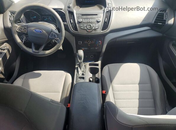 1FMCU0F76HUD34524 2017 FORD ESCAPE White Dashboard view