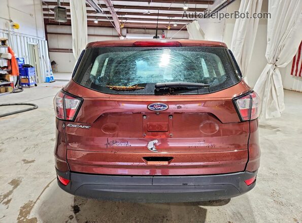 1FMCU0F76JUB07131 2018 FORD ESCAPE Коричневый Вид сзади