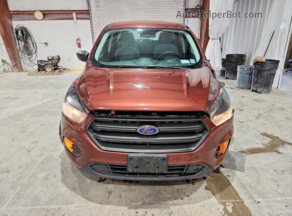 1FMCU0F76JUB07131 2018 FORD ESCAPE Коричневый Вид спереди