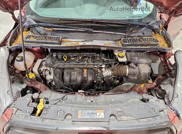 1FMCU0F76JUB07131 2018 FORD ESCAPE Коричневый Вид подкапотного пространства