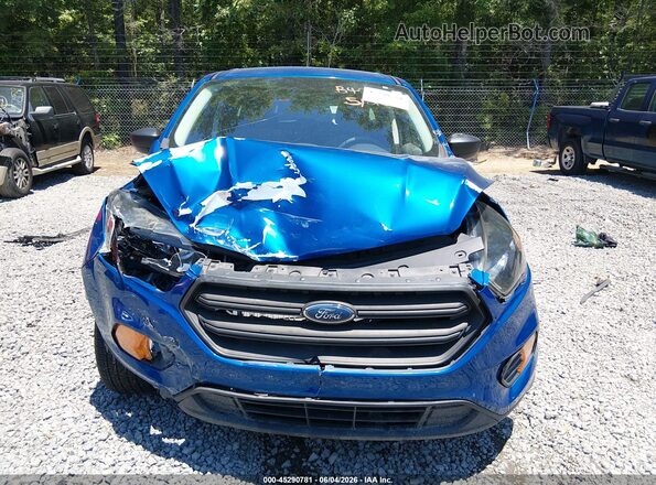 1FMCU0F76KUB48411 2019 FORD ESCAPE Синий Вид щитка приборов