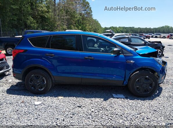 1FMCU0F76KUB48411 2019 FORD ESCAPE Синий Вид задней части салона