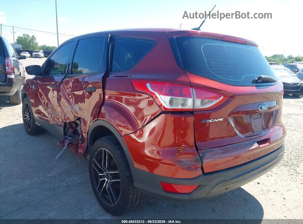 1FMCU0F77GUB34069 2016 FORD ESCAPE Red Rear left