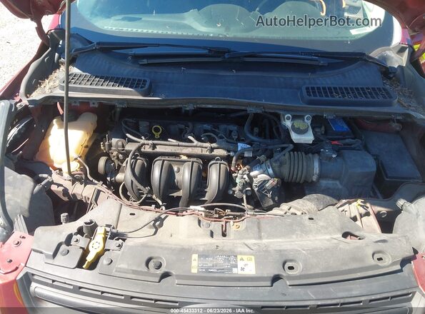 1FMCU0F77GUB34069 2016 FORD ESCAPE Red Rear view