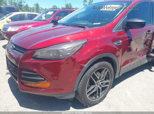 1FMCU0F77GUB34069 2016 FORD ESCAPE Red 