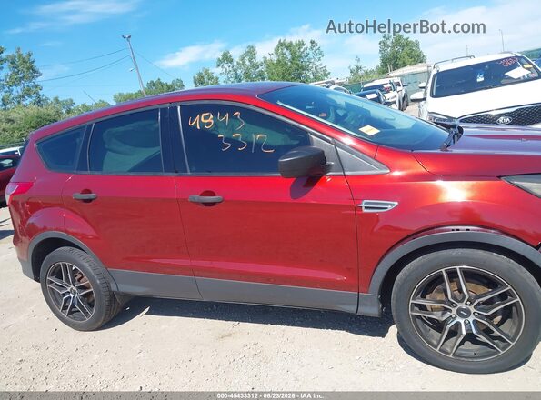 1FMCU0F77GUB34069 2016 FORD ESCAPE Red Rear interior view